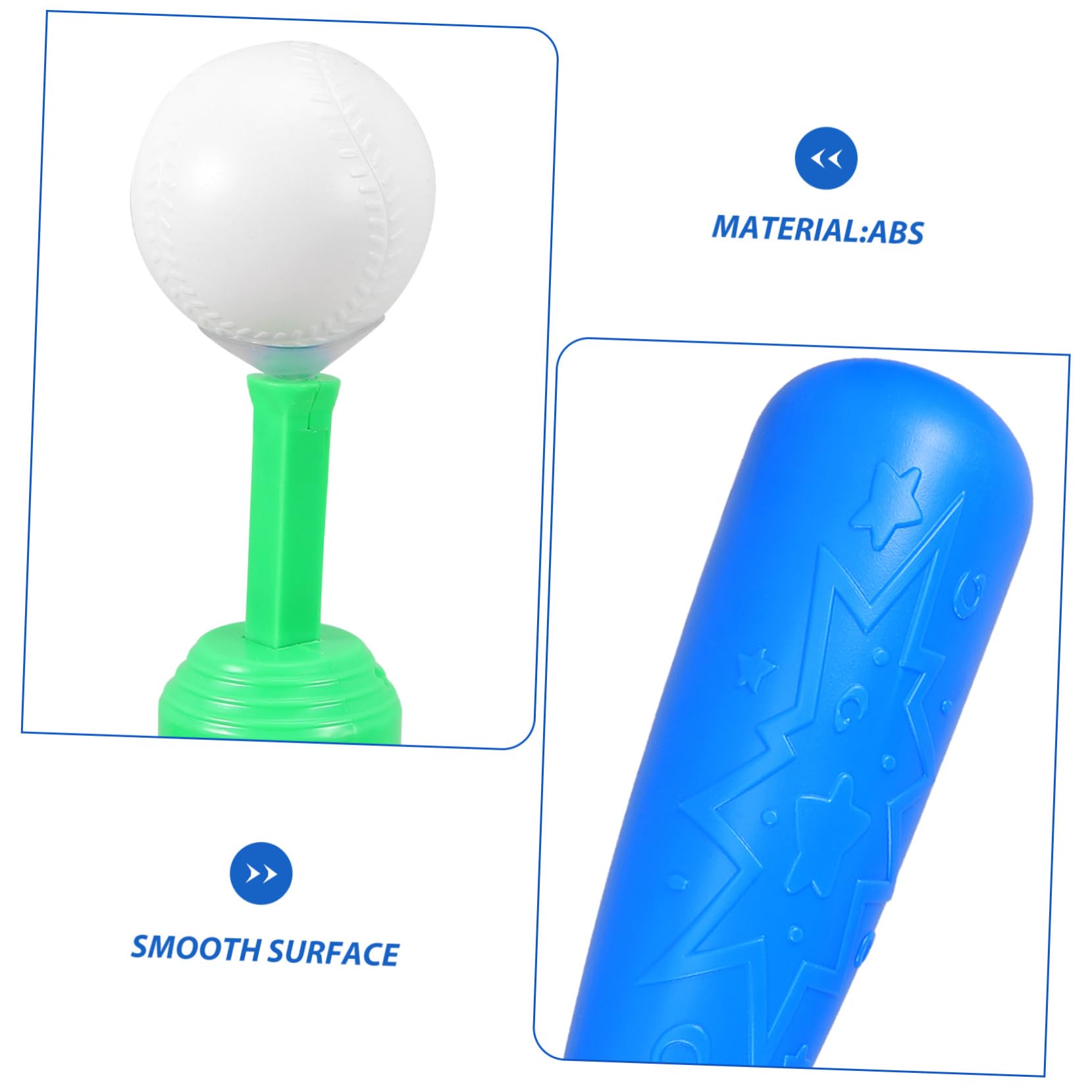 UPKOCH 1 Ensemble de Base-Ball Jouets Balle Enfants Petit Machine à Lancer Automatique Parent-Enfant Outil de Jeu de Base-Ball Batte de Baseball et Lanceur de Base-Ball Abdos