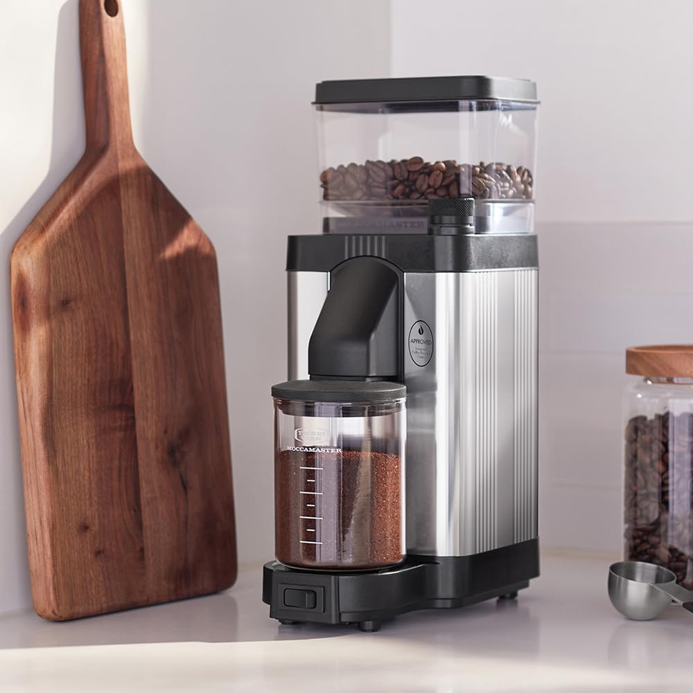 Moccamaster KM5 Molino de café, Café de filtro, Polished Silver