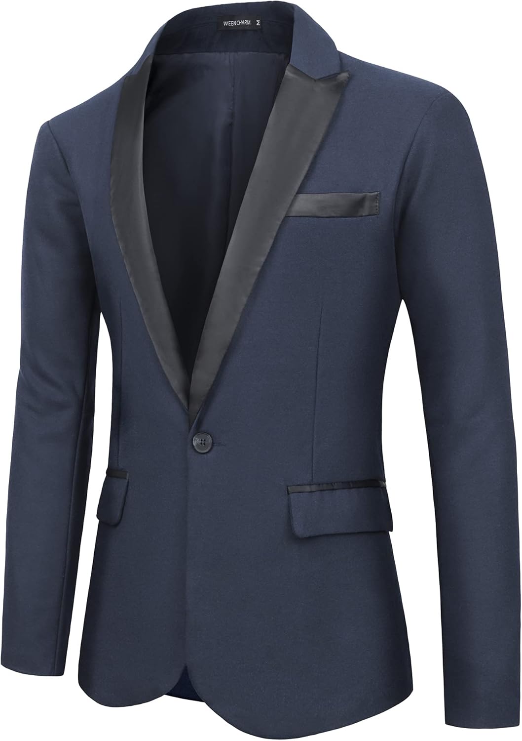 WEEN CHARM Men's Sport Coats Casual Blazer Slim Fit Suit Jackets Lightweight Tuxedo Jacket One Button at  Men’s Clothing store