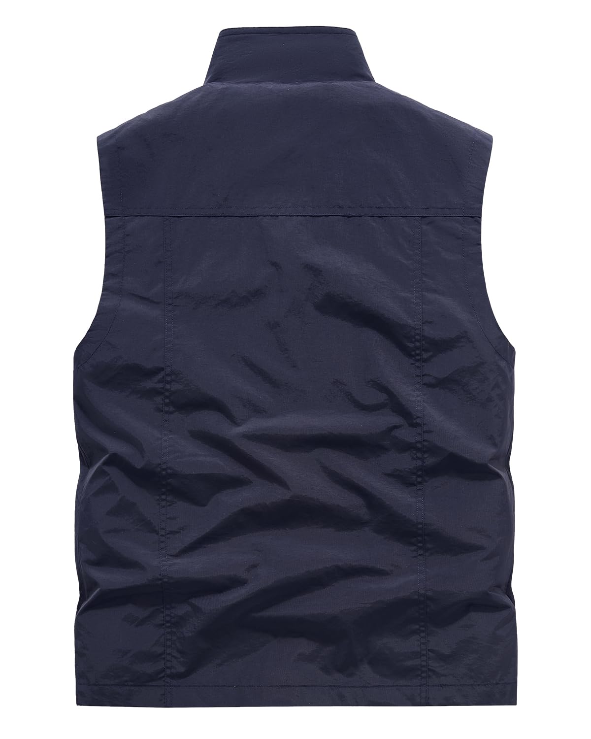 Chaleco de Pesca para Hombre Reportero al Aire Libre Chalecos Multibolsillos casual transpirable Chaleco sin Mangas Acampa fotografía Chaqueta Viajes Deportes Chalecos