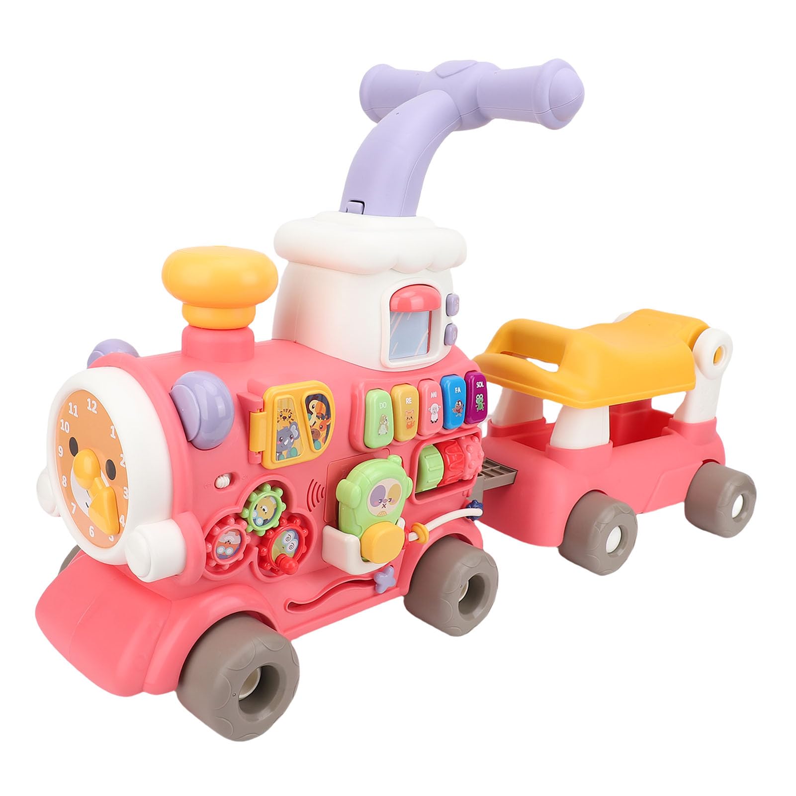 Alomejor Baby Walker Zabawa w Sprayu Zabawka dla Maluchów Wczesna Edukacja, Wielofunkcyjny Piechur dla Dzieci, Rodzice Dziecięcy Baglama, materiał Abs