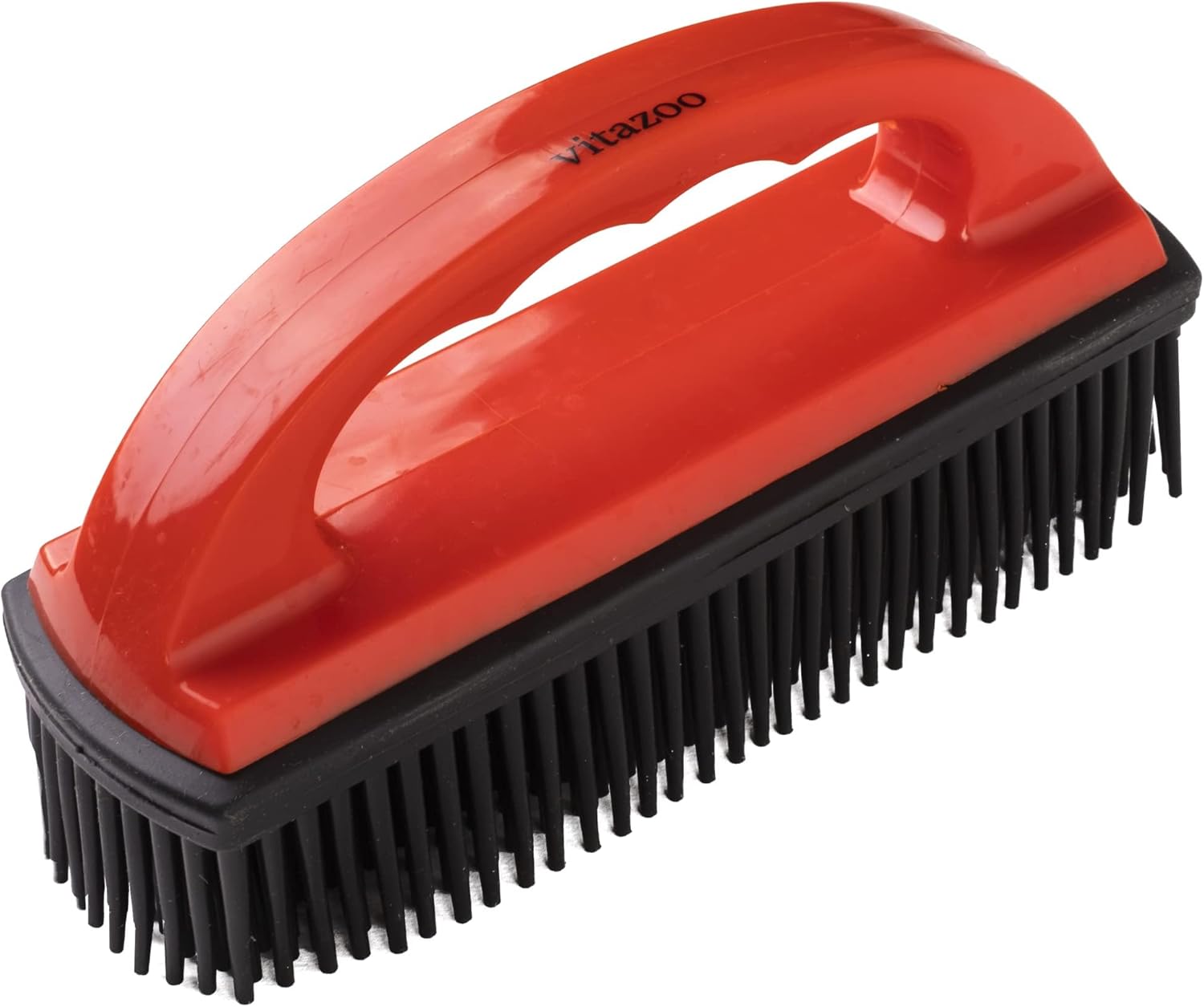 Pet Hair Remover Brush – Cleaning Brush Car Cleaning Sofas – Upholstery Cleaner for Dog, Cat and Pet Hair – Red 2