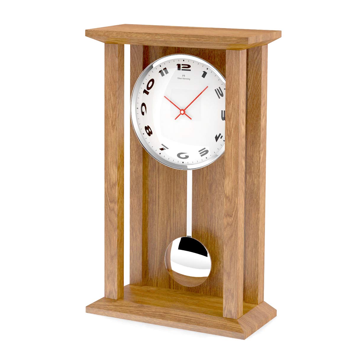 Oliver Hemming オリバーヘミング 置時計 振り子時計 木製