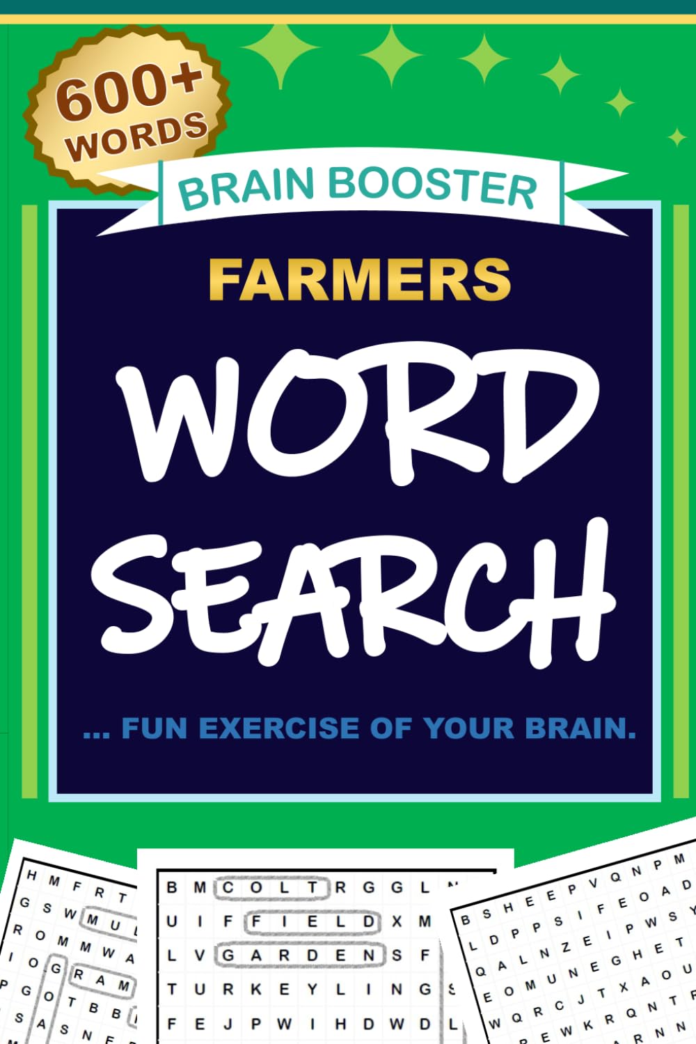 Farm Life Word Search: A Relaxing Collection of Barn, Tractor & Rural-Themed Puzzles