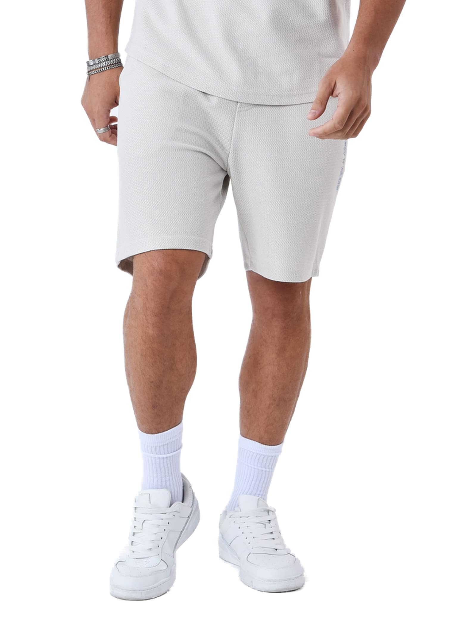 PROJECT X PARIS, Szorty bermudy, męski, rozmiar S, kolor szary, 60% Cotton,40% Polyester
