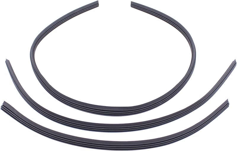Kit de refis de borracha para palhetas do limpador de para-brisa dianteiro e traseiro ApplianPar para Honda CR-V 2017–2022 – 3 unidades