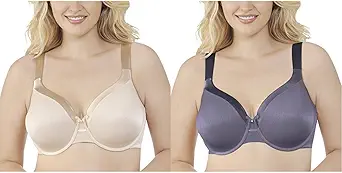 Vanity Fair Women's Illumination Full Figure Zoned-In Support Bra (36C-44D)