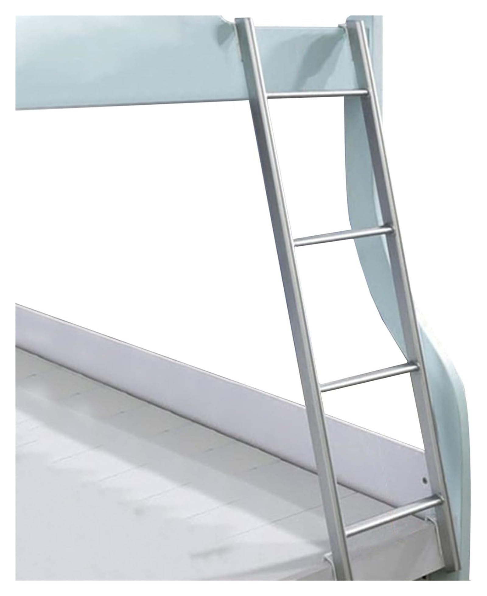 Escalera de mano para litera con ganchos ajustables que optimizan espacio en tu cama lateral