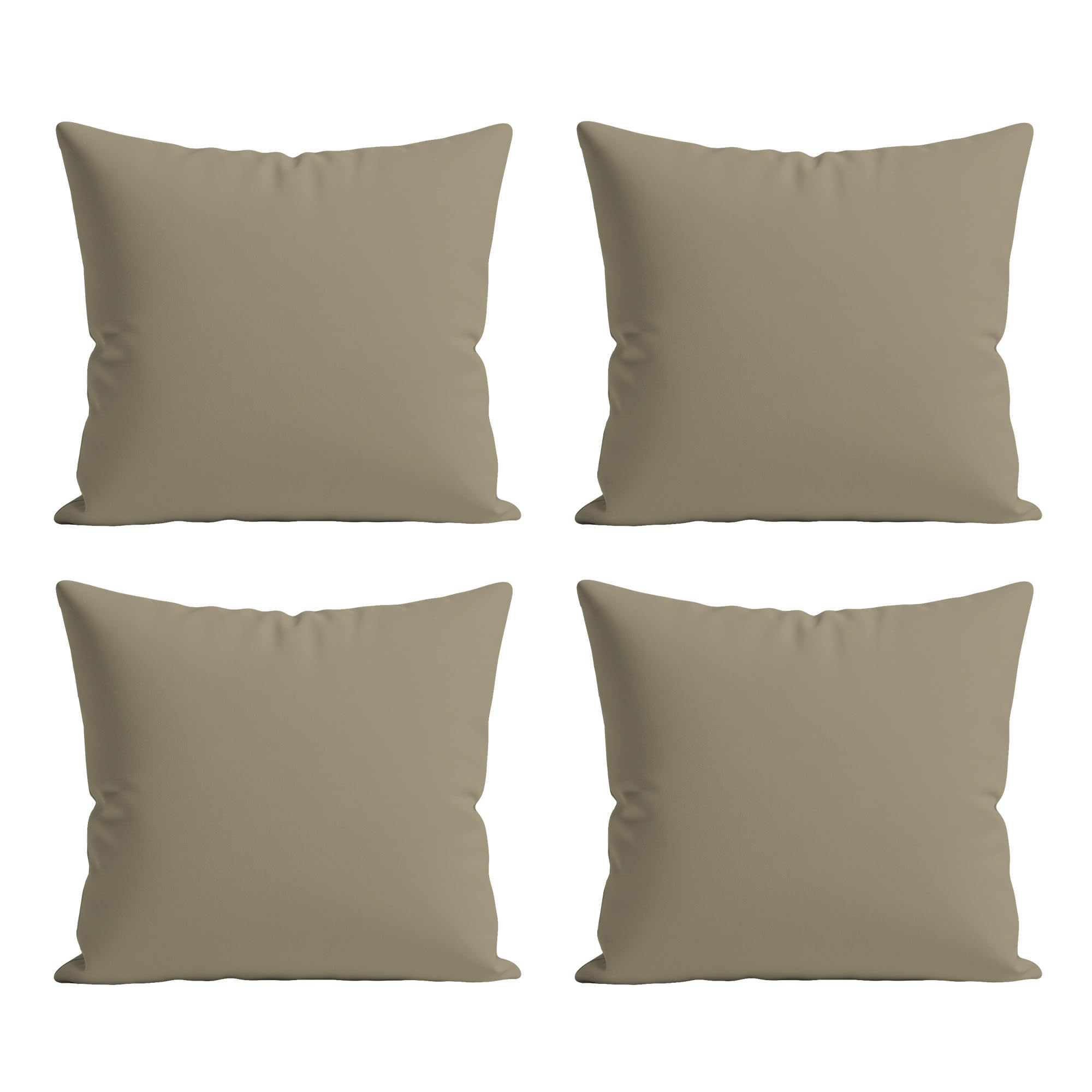 Home Sweet Home UK Outdoor Cushions Waterproof Filled 4 Pack 60x60cm With Invisible Zippered Outdoor Garden Cushions Waterproof 24"x24" With Cushion Covers For Living Room Garden Sofa Bedroom — image 1