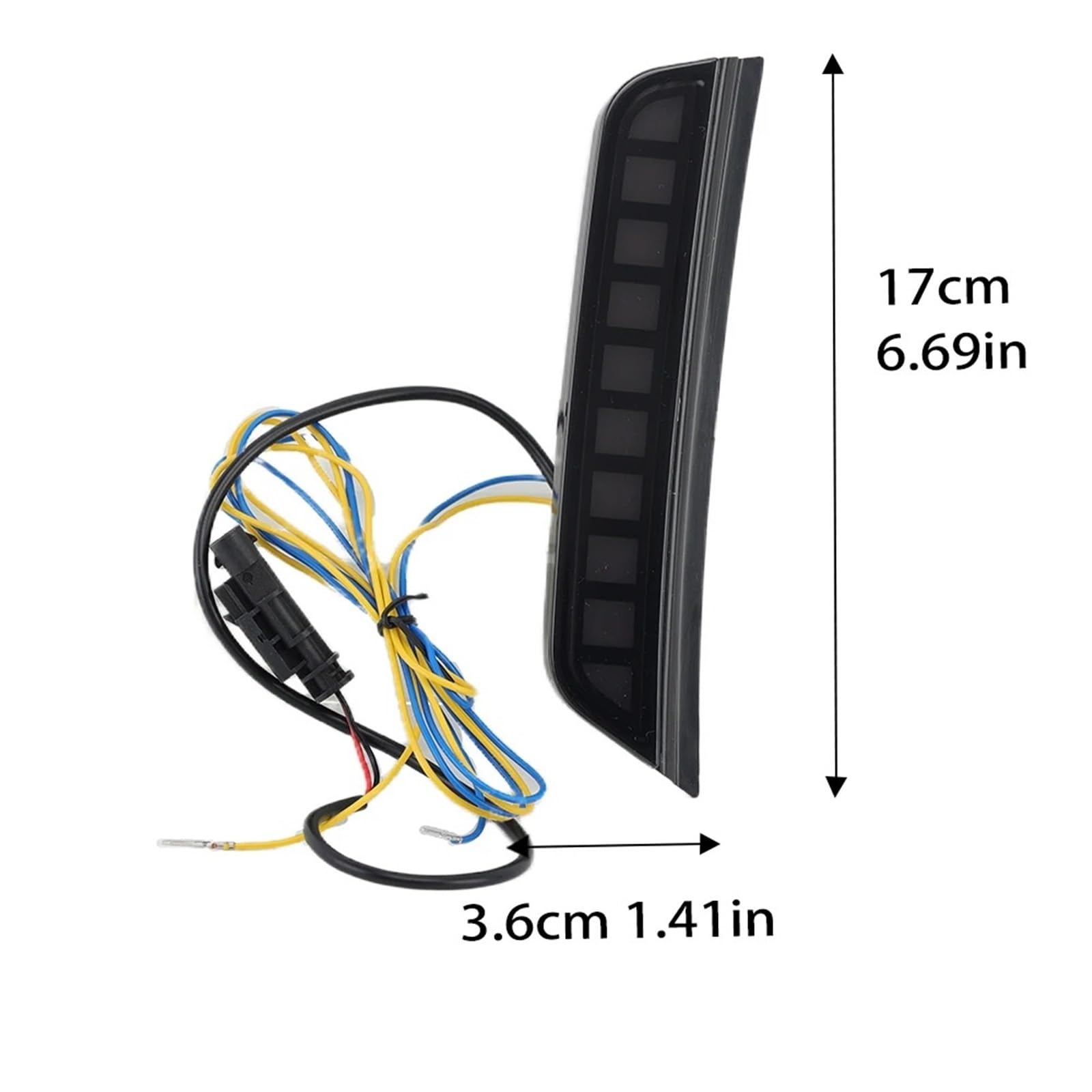 indicatori direzione Per Jeep Per Grand Per Cherokee LED Luce Posizione Laterale Car Wheel Arch Sopracciglio Luce Parafango Anteriore Indicatori Direzione Guida 3 Colori Segnale svolta