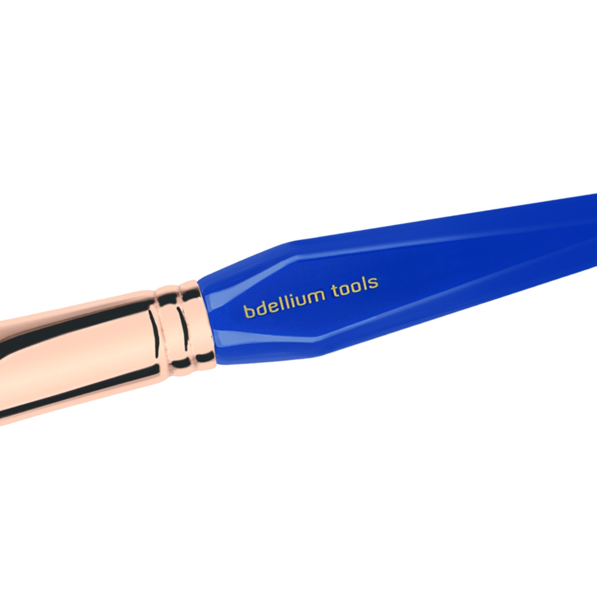 Bdellium Tools - Pennello professionale per trucco, serie triangolo dorato - Duo Fibre Powder 985