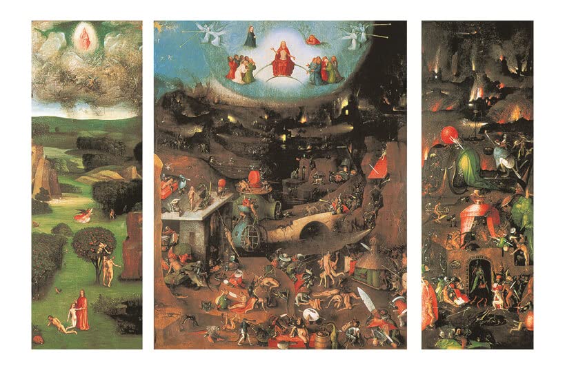 Poster Hieronymus Bosch The Last Judgement S pour créer un coin lecture unique