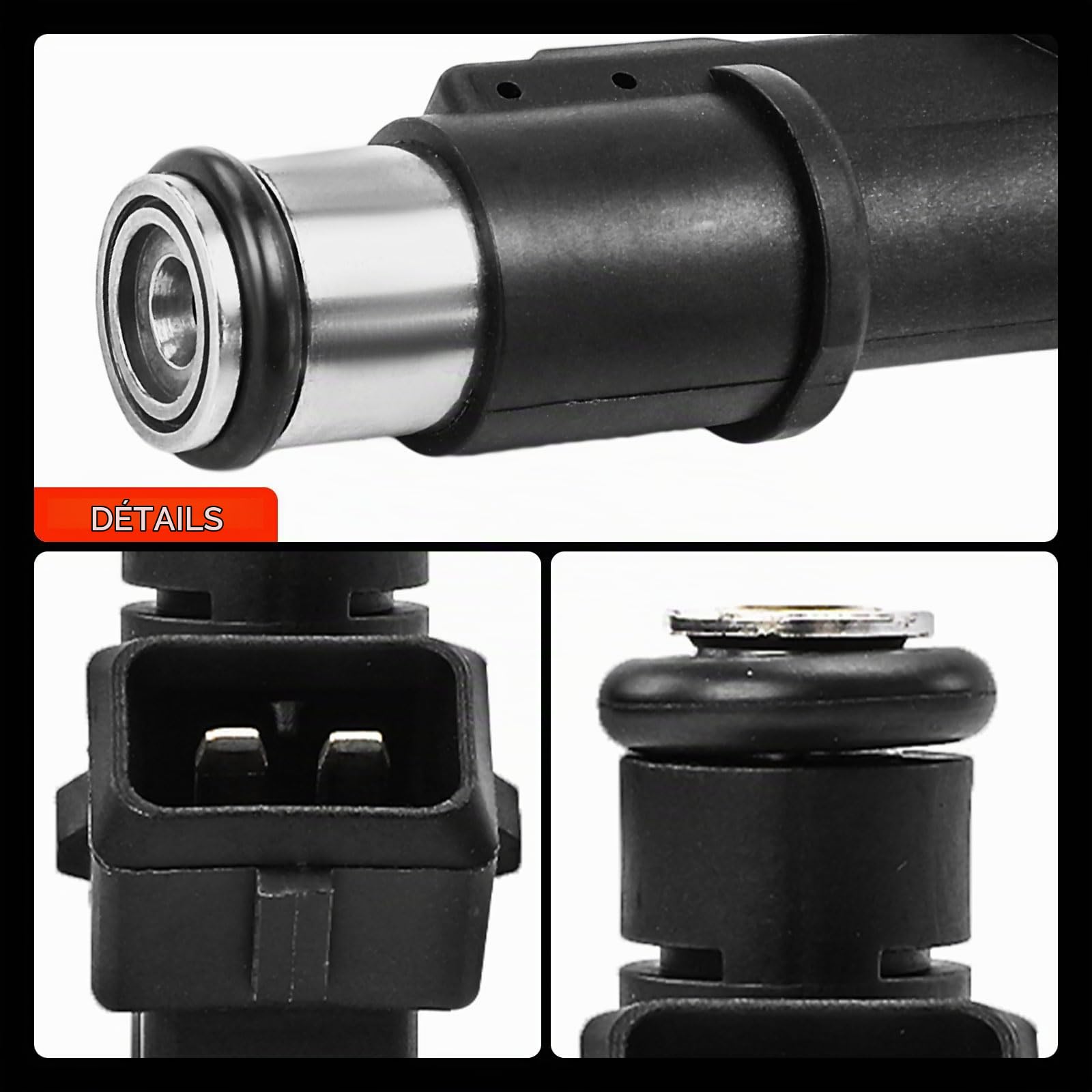 Frankberg 4x Buse d'injecteur de carburant Remplacer# 1984E3,01F005A