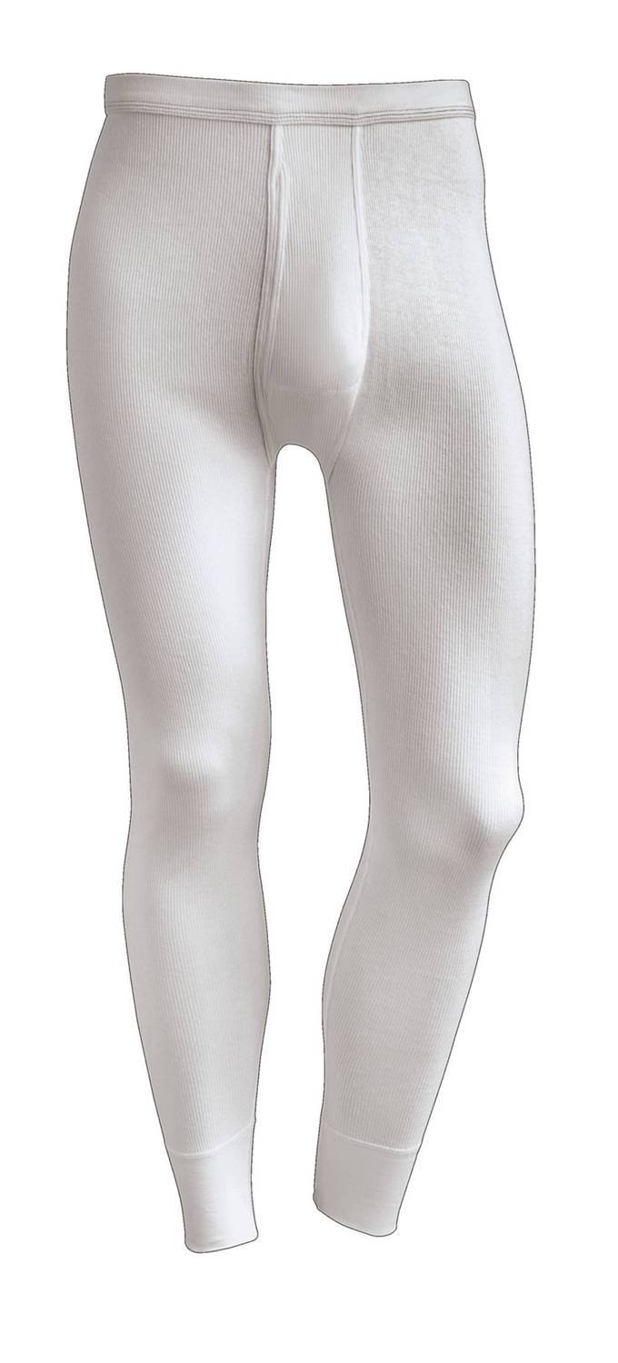Schöller Lange Unterhose 3er Pack Lange Herren Unterhose Baumwolle – 3er Pack, Doppelripp, Weichelastic-Bund