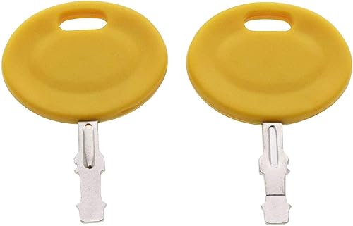 HASMX Paquete de 2 llaves de encendido para cortacésped Bolens Brute Columbia Craftsman Huskee MTD Murray Mastercut Ranch King Troy-Bilt White