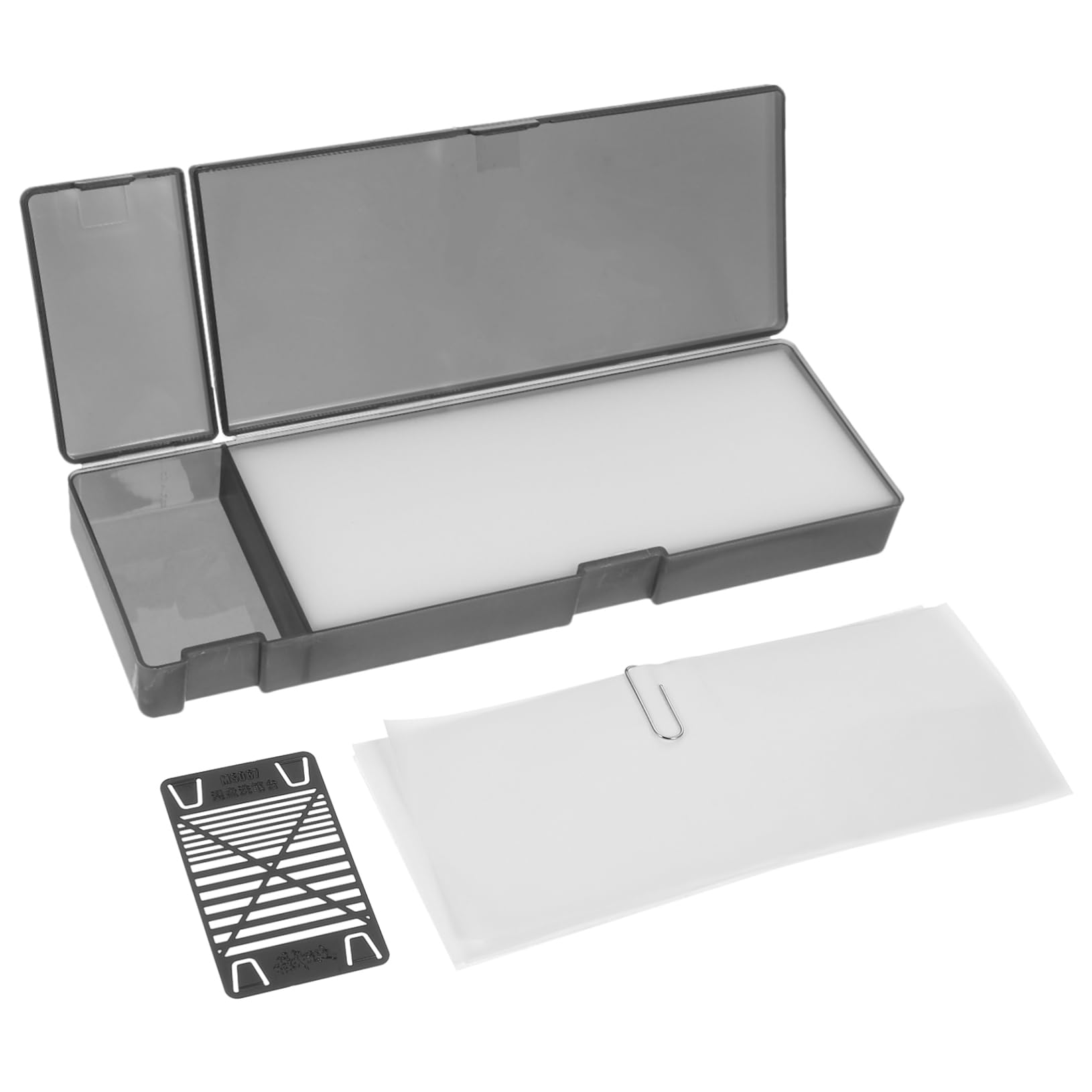 5 Ensembles Palette Humide pour Peinture de Palette de Pigments Hydratante pour Modèles Outil Portable Réutilisable pour Peintres