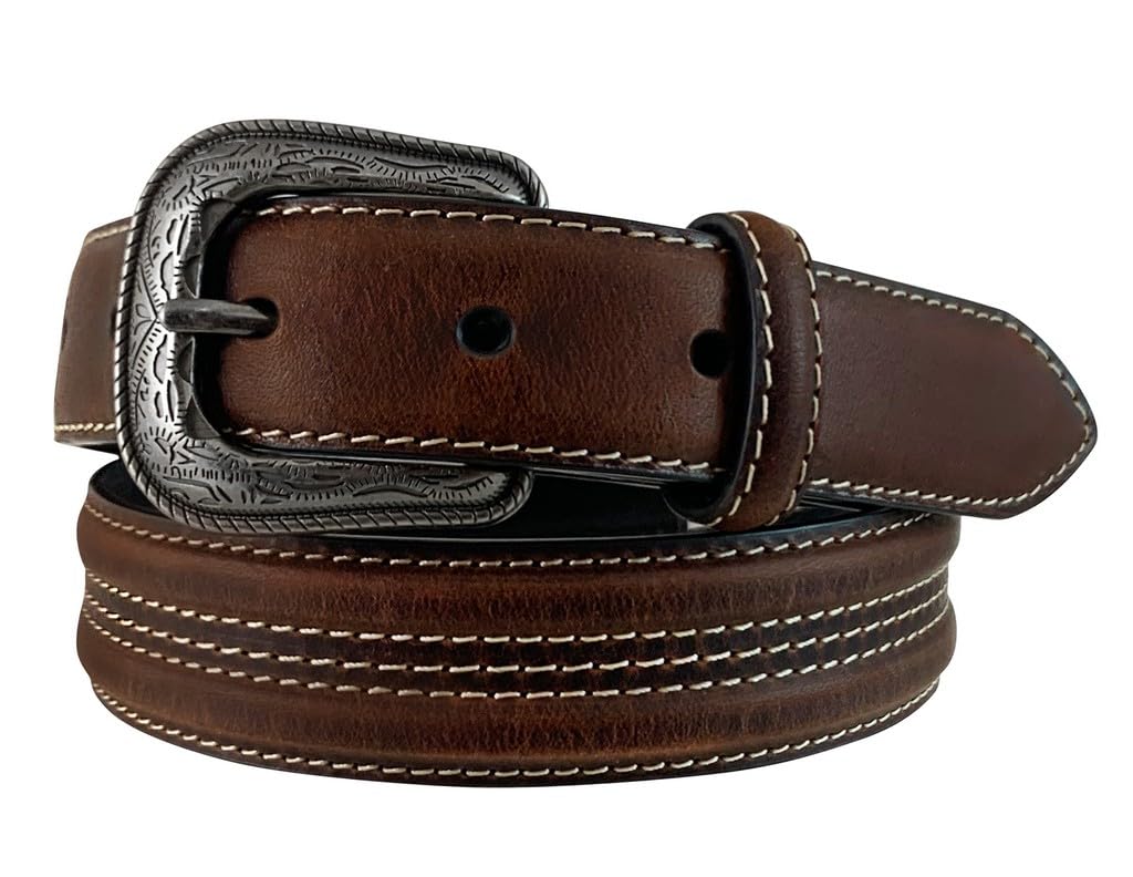 ROPER Boys' Leather Belt Brown 30