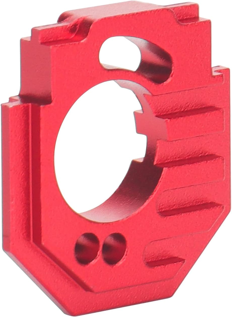 daitoku Aluminum Adjustable RC Motor Mount Set Motor Heatsink Mount for ARRMA 1/18 Granite Typhon Mojave Grom 1/14 Mojave Grom Mega 380 - Red