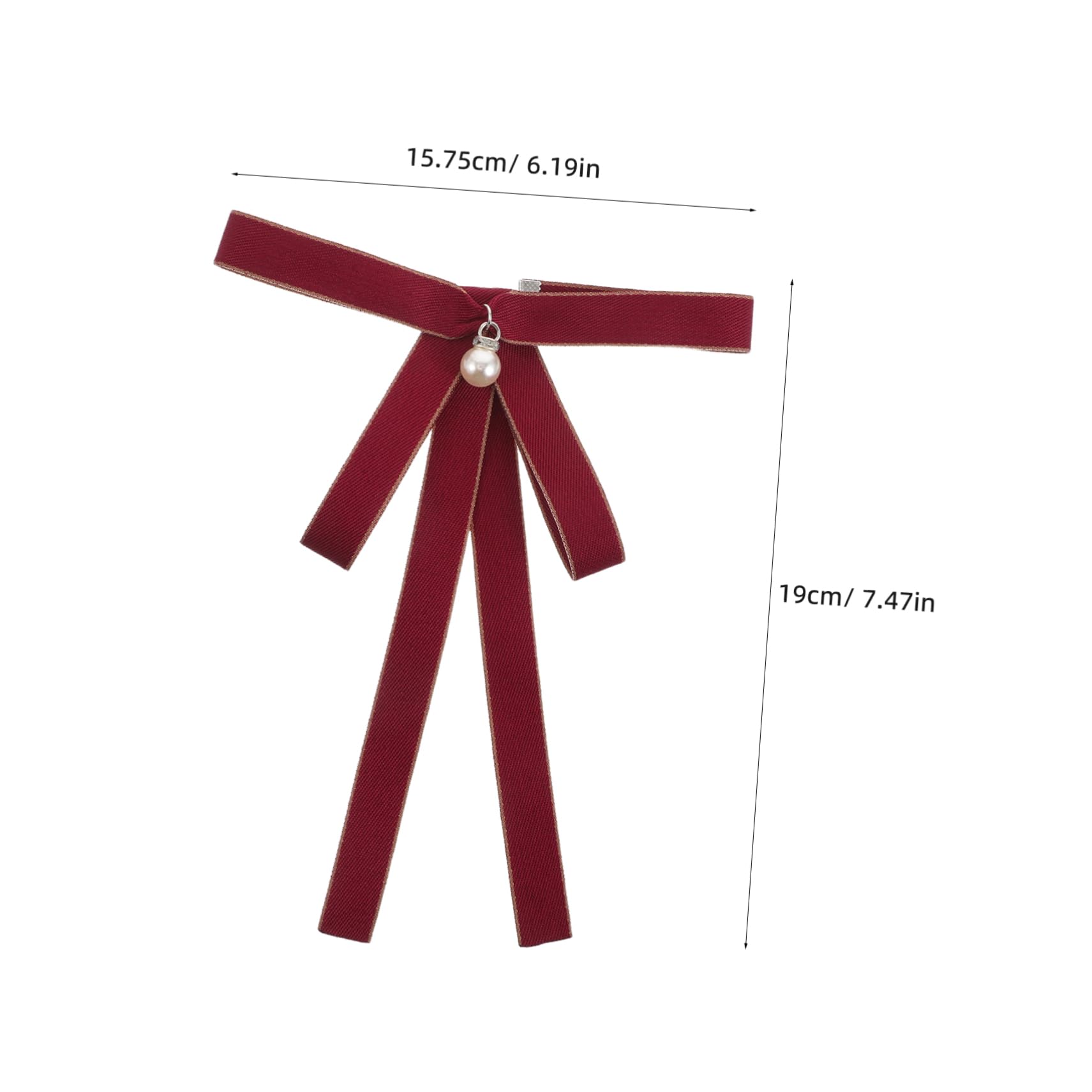 FOMIYES Pre Tied Bow Tie for Adjustable Necktie Elegant School Uniform Accessory Charming Bowknot Design for Daily Wear Cosplay and Special Events