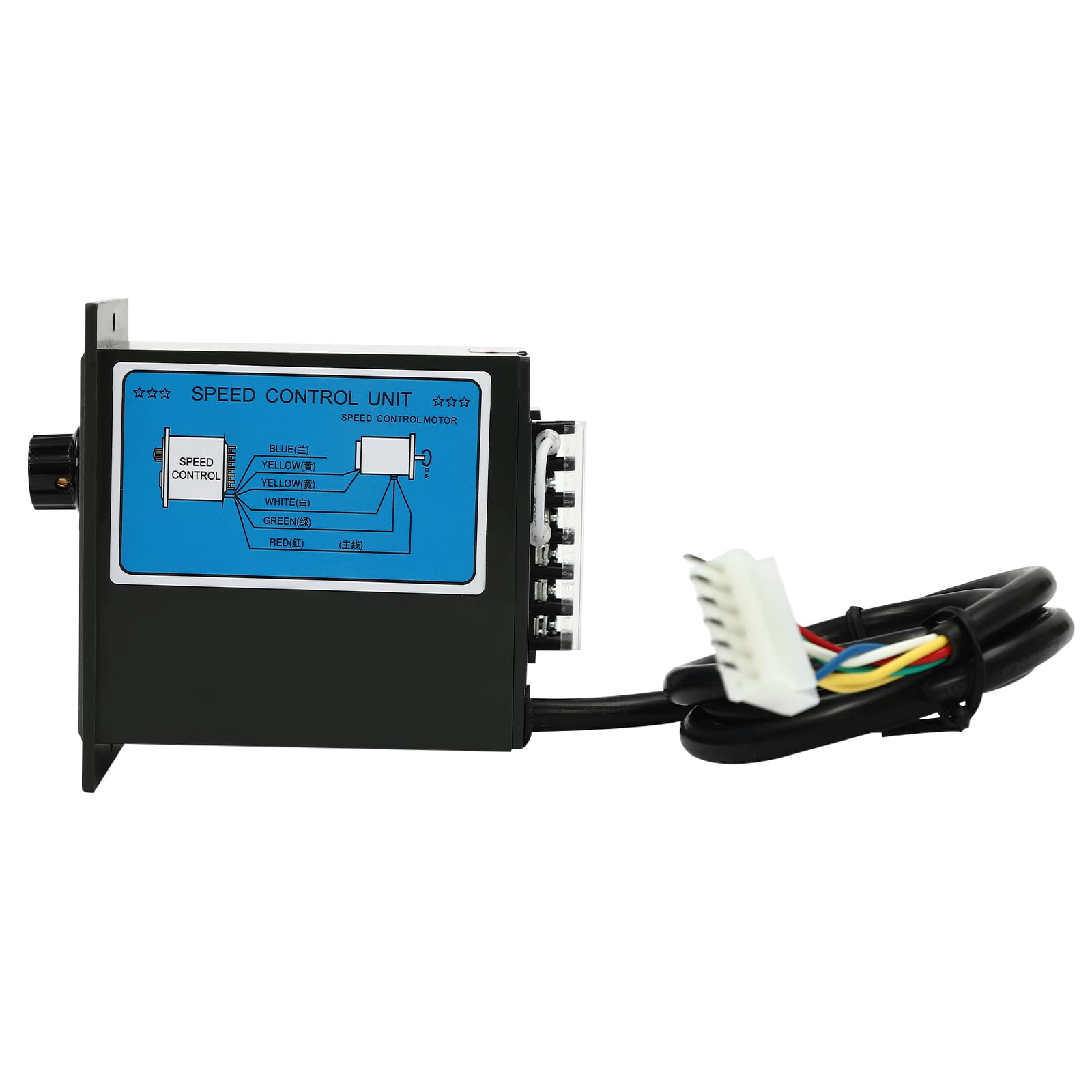 Motor reductor de engranajes, 120 W, 1350 r/min, motor reductor de engranajes con regulador de velocidad, motor reductor de engranajes para presión, maquinaria alimentaria, textil y maquinaria de
