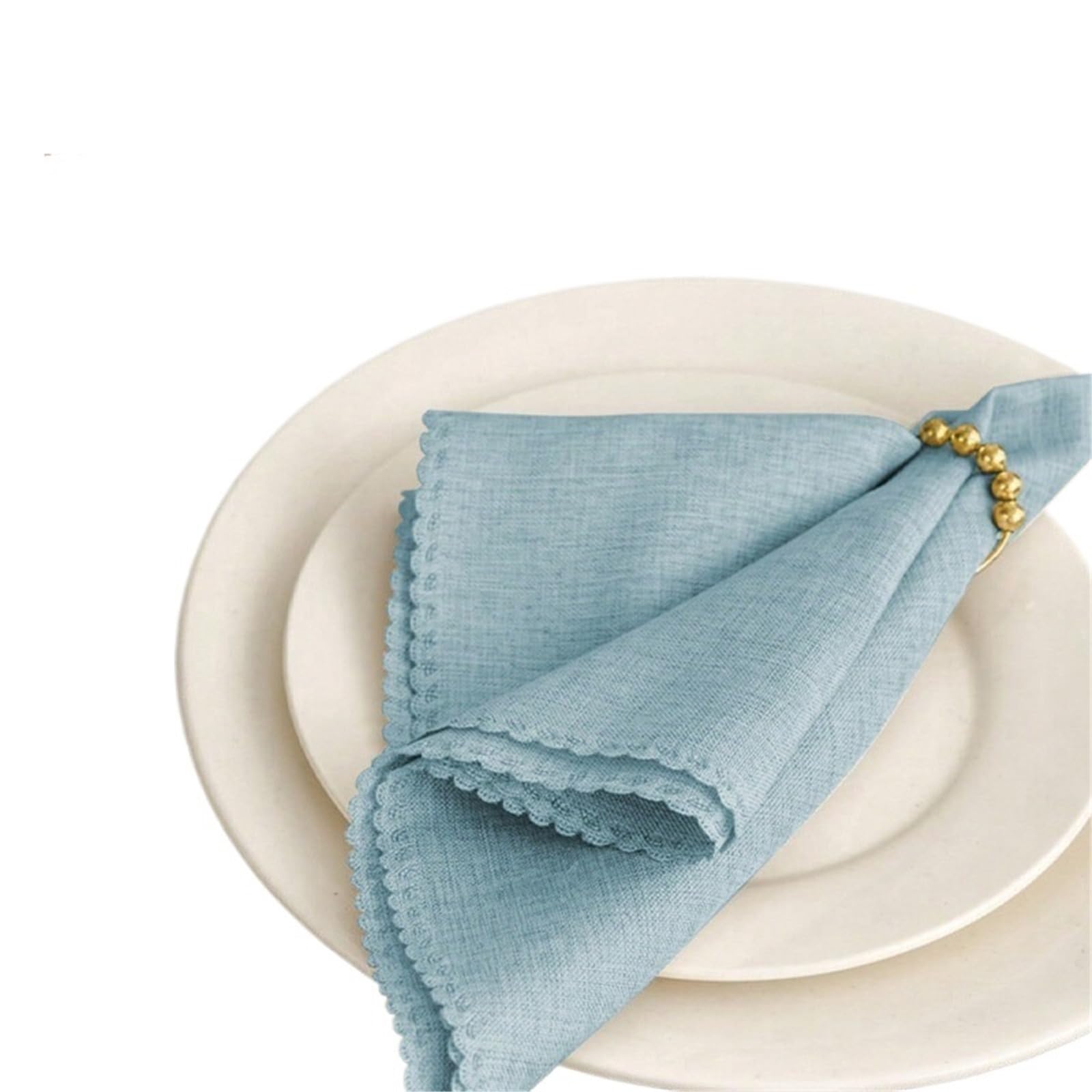 Cloth Napkins Lace Napkin Cloth Is Suitable For Wedding Banquets, Valentine's Day, Picnic Parties, Gatherings, Daily Decoration At Home