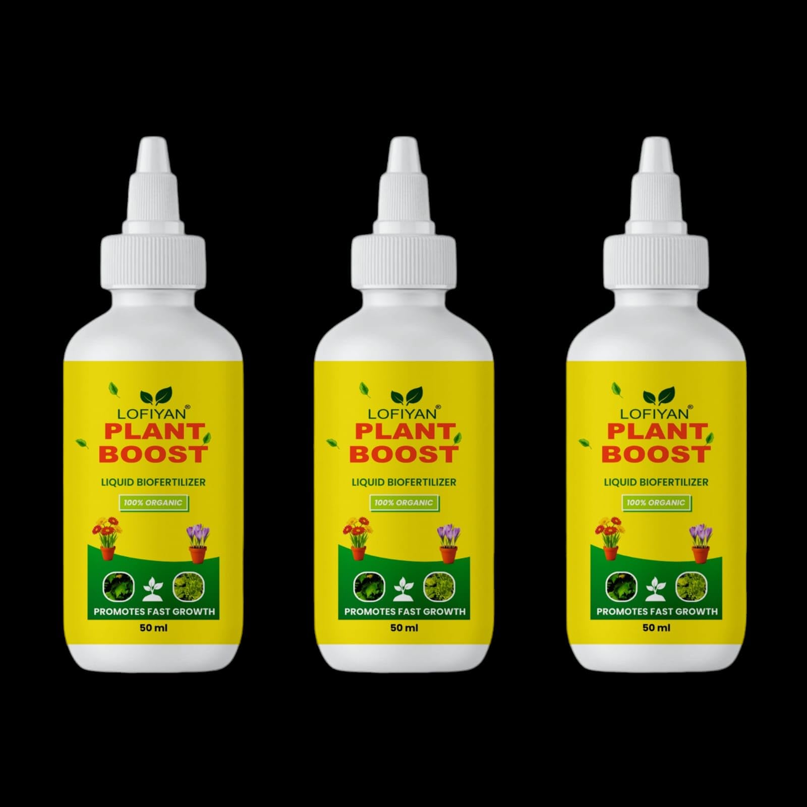 Plant Growth Enhancer Liquid Supplement - Root Enhancer For Plants, Pot Plant Growth Enhancers, Take Root Rooting Hormone Supplement For Transplant | Pack Of 3