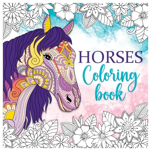 Horses Coloring Book: Relaxing coloring book for girls ages 10-12, 13-19, teens and adults - 55 Horse coloring pages (Pet coloring books)