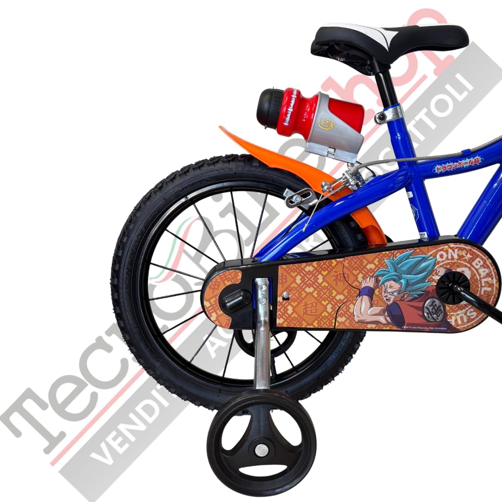 Bici per Bambino Bicicletta Dino Bikes Dragon Ball Taglia 12" - 14" - 16"
