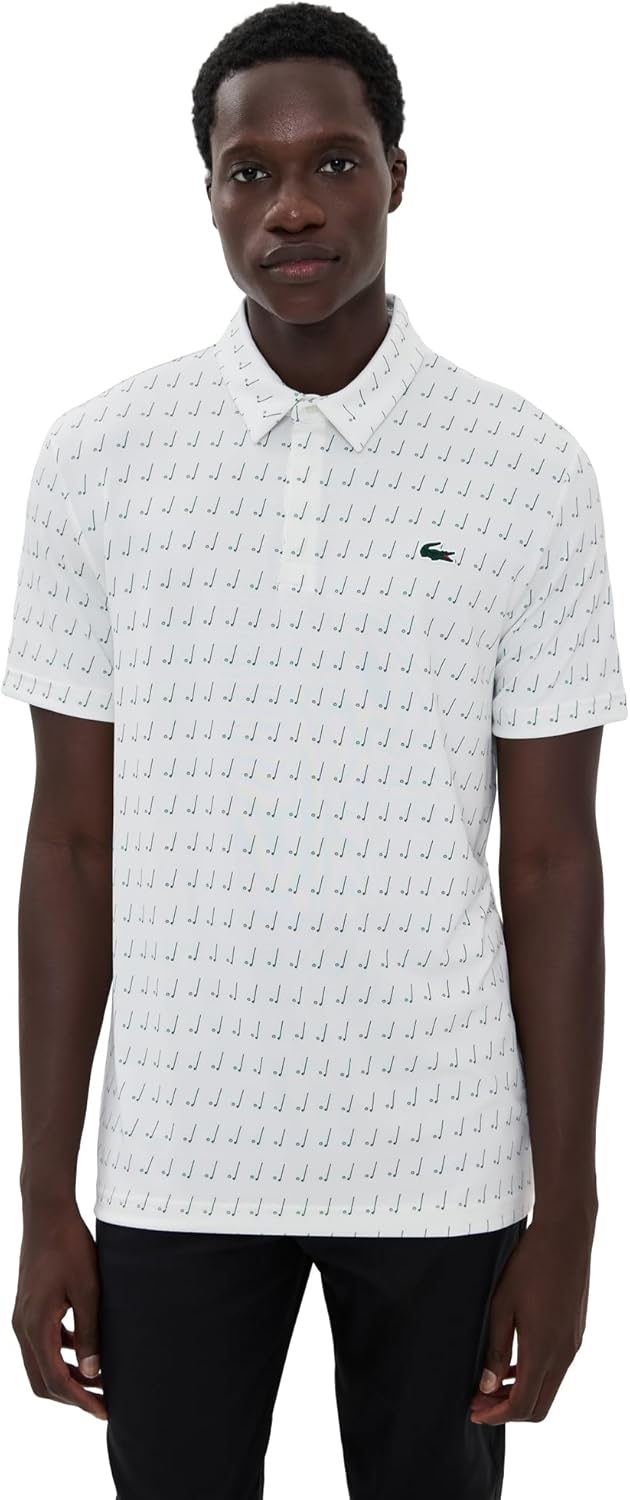 Lacoste Mens Regular Fit Uv Protect Golf Polo Shirt