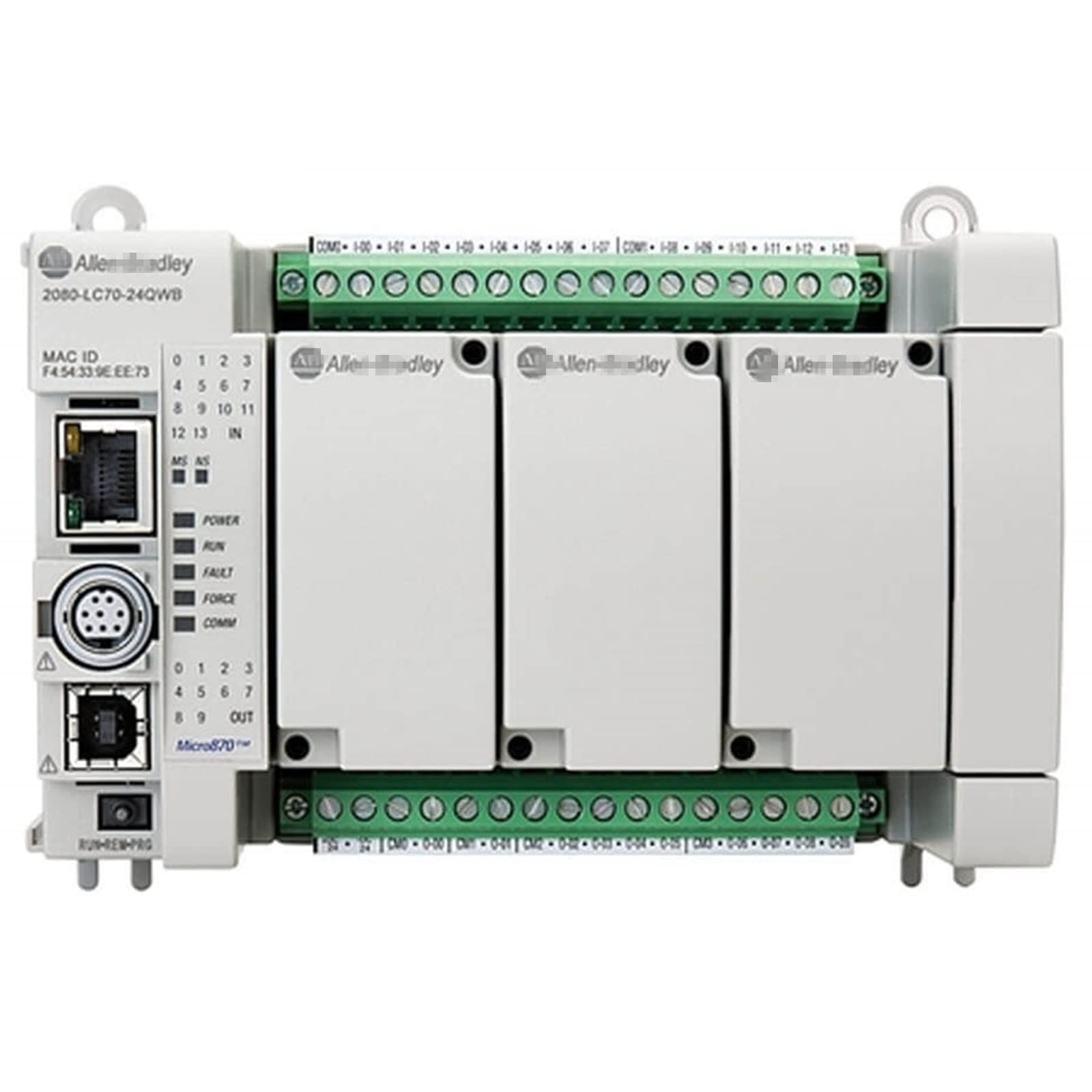 LYEUXHJPX 2080-LC70-24QWB Micro870 PLC Module 2080LC7024QWB Sealed in Box One Year Warranty