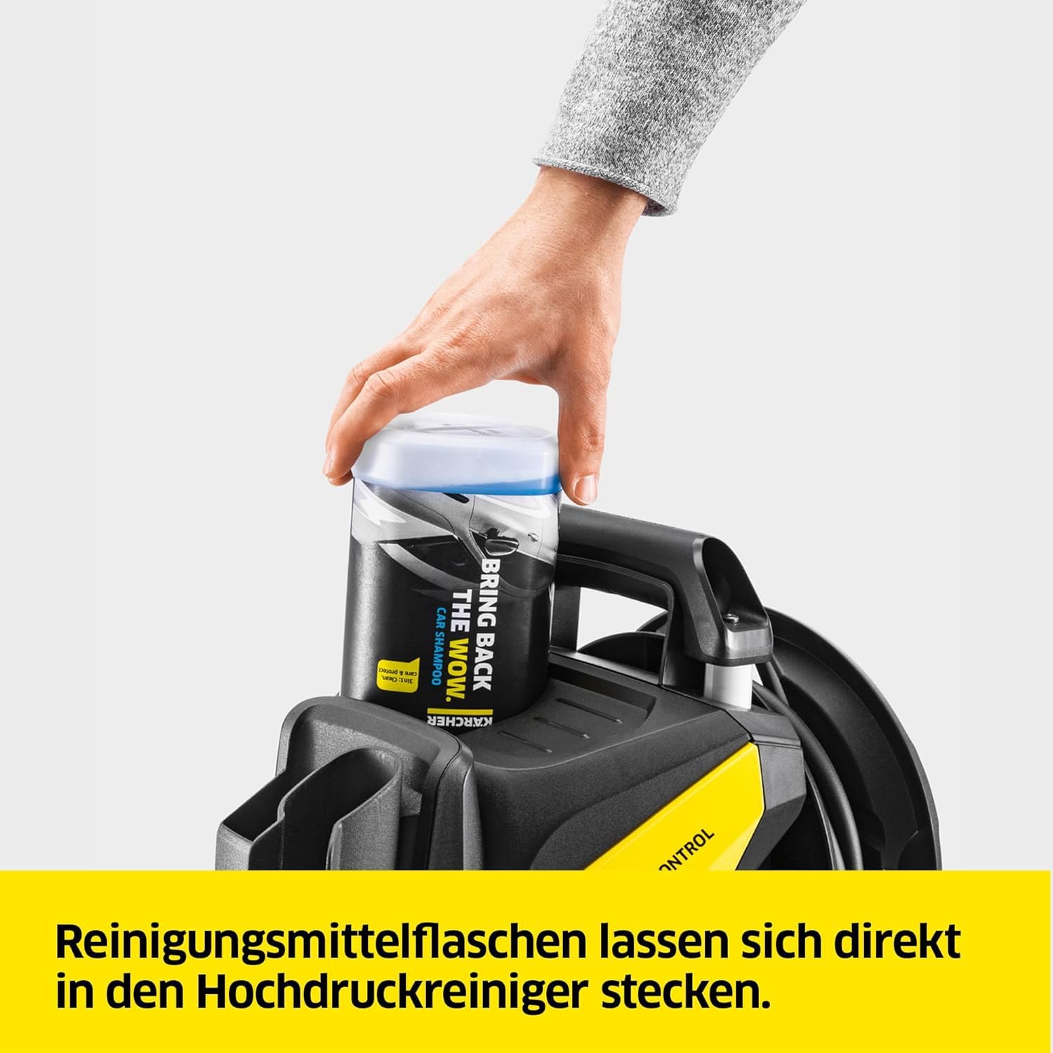 Kärcher Hochdruckreiniger K 7 Premium Power, Druck: max. 180 bar, Fördermenge: 600 l/h, Flächenleistung: 60 m²/h, Gewicht: 17,9 kg, Flex-Hochdruckschlauch, Dreckfräser, Strahlrohr
