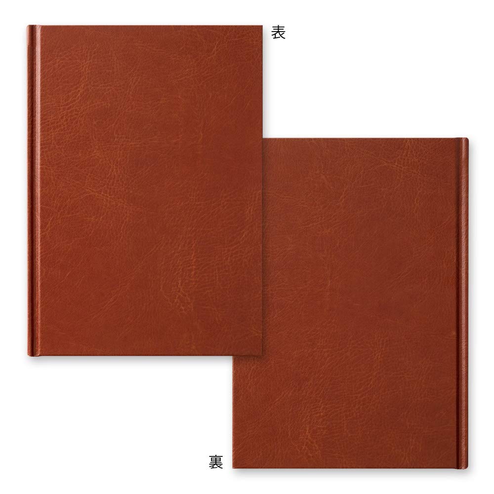 Midori 34499006 Adressbuch HF A5 Erwachsene Adressbuch PU Leder braun