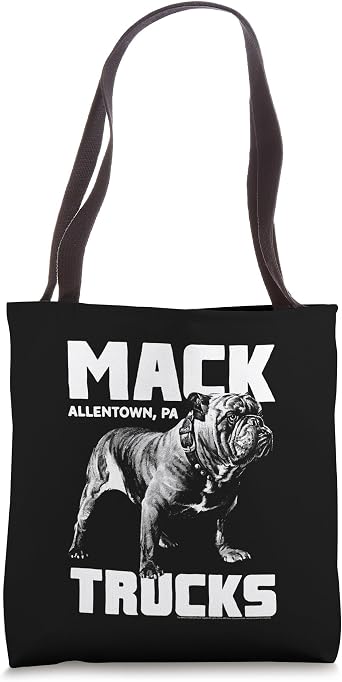 Mack Trucks Vintage Bulldog Allentown, PA Trucker Tote Bag
