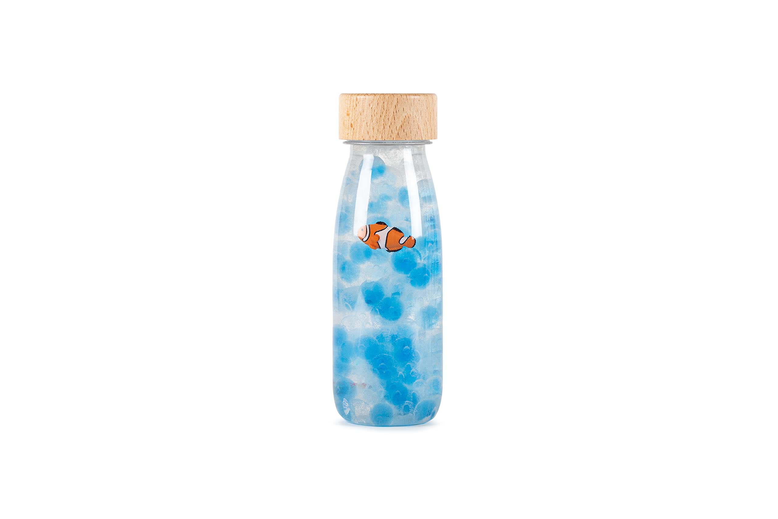 Petit Boum - Bouteille Sensorielle Sound Fish | Un Microcosme dans Chaque Bouteille | Découvrir, Écouter et Apprendre | Stimulation Sensorielle y Auditiva | Bouteilles Sensorielles pour Enfant