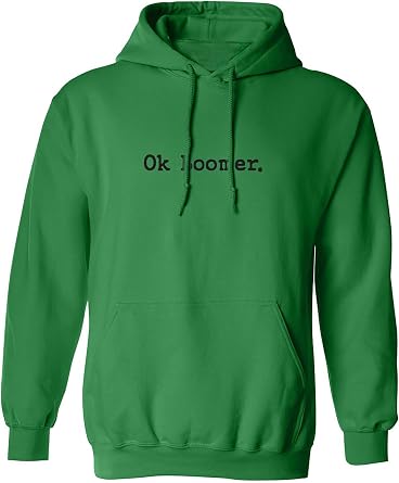 zerogravitee OK BOOMER Adult Hooded Sweatshirt