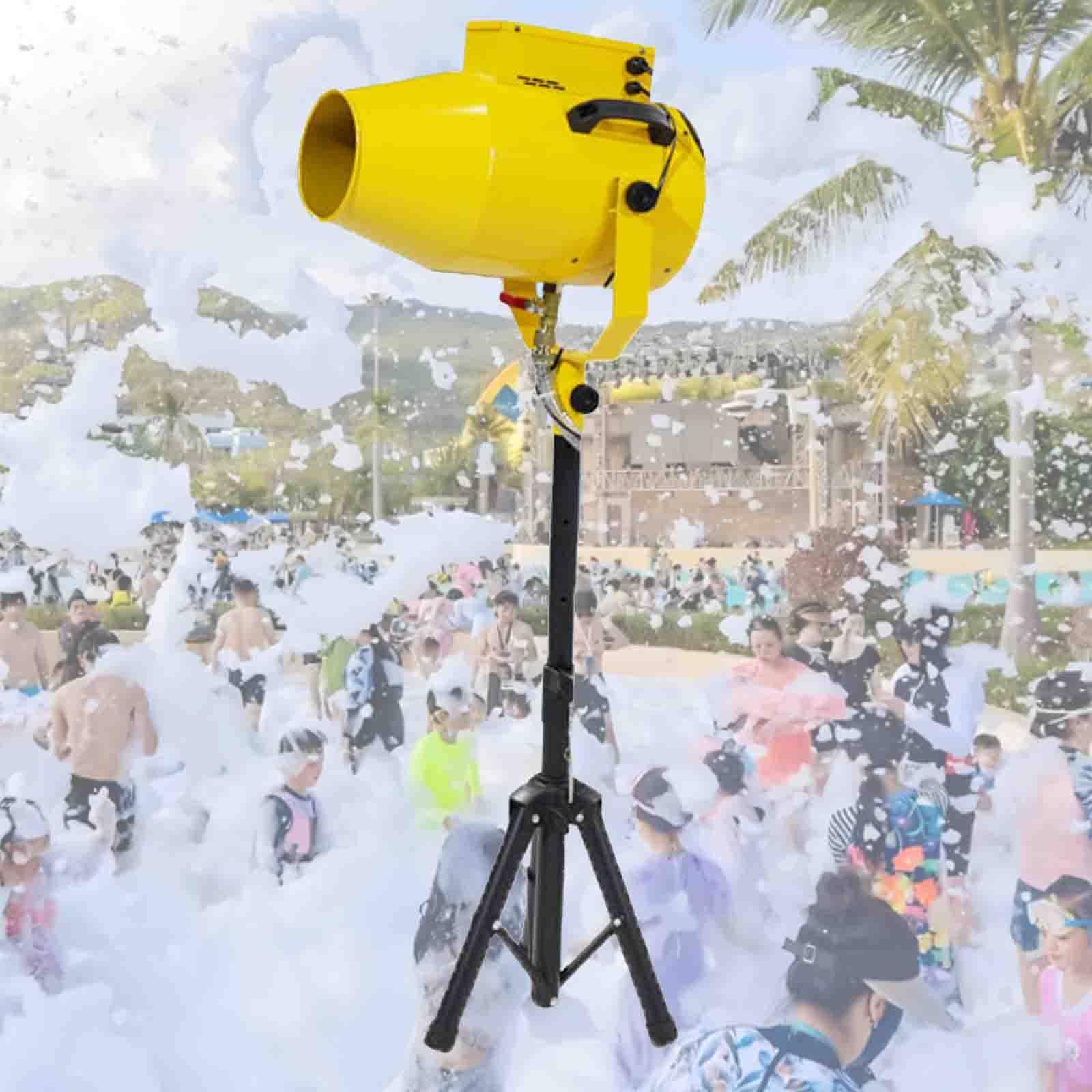 ylpddmm 1000W Heavy Duty Foam Machine, Party Foam Machine Yellow-Plugin