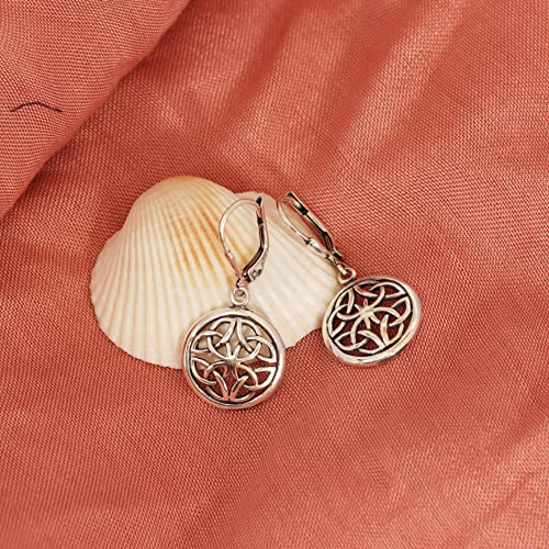 Image of LeCalla 925 Sterling Silver BIS Hallmarked Lightweight Teardrop Filigree Leverback Drop Dangle Earrings for Women and Girls