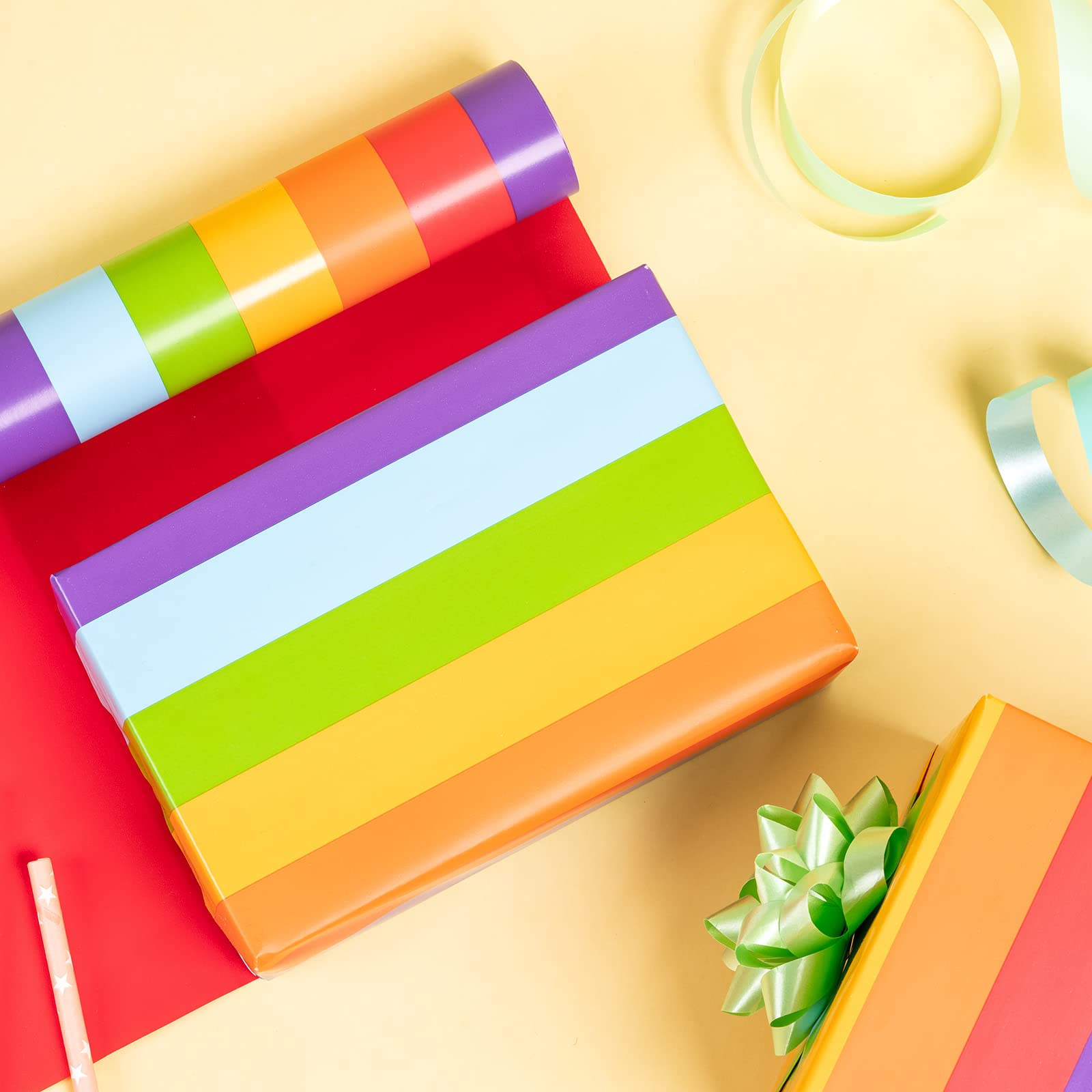 Carta Da Regalo Reversibile WRAPAHOLIC - Rotolo Mini 43x10 M, Motivo