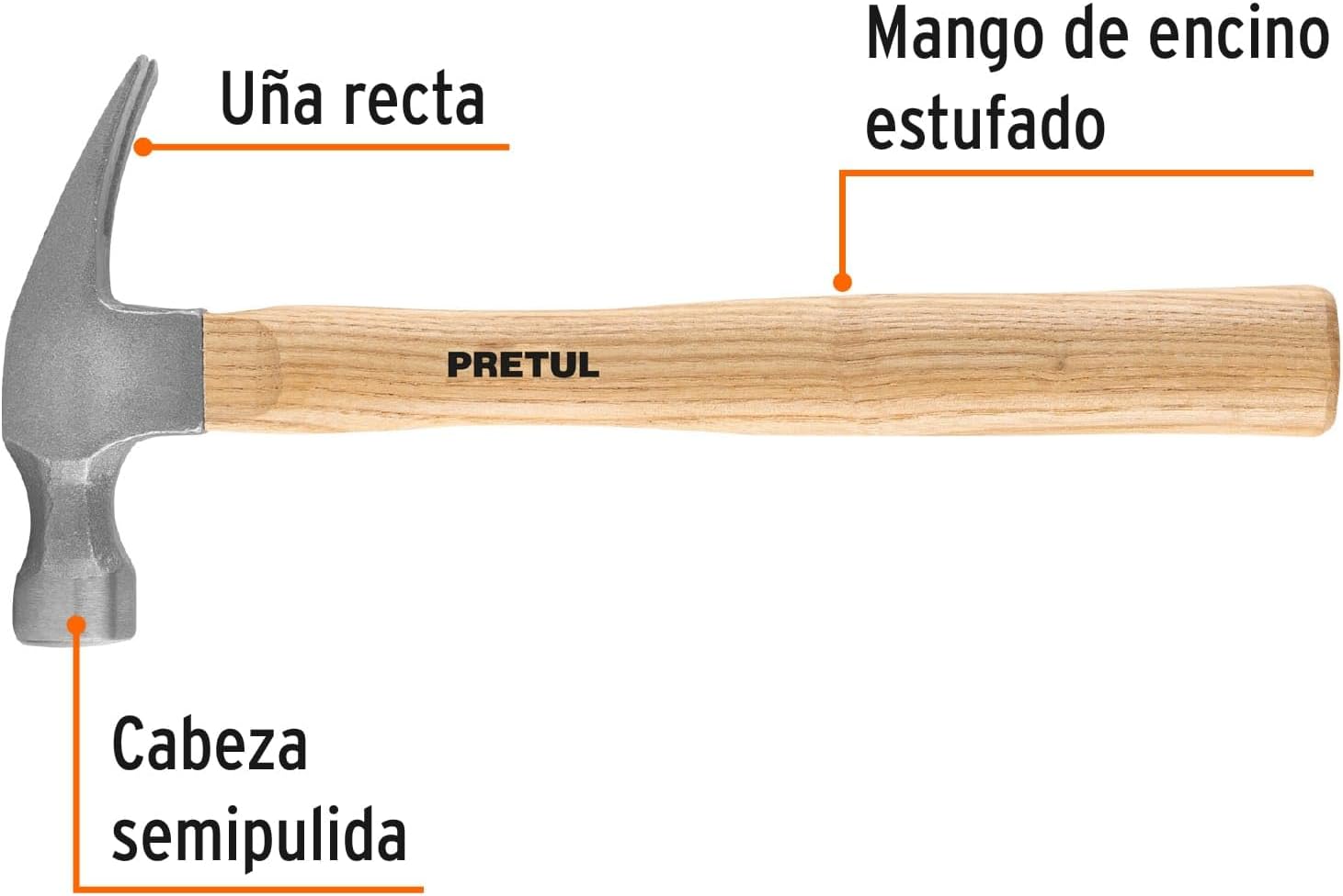 A straight hammer 16 oz, Pretul