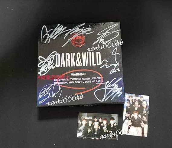 Amazon 防弾少年団 Bts メンバー 全員 直筆サイン入り Cd 当選品 Dark Wild 激レア サイン V テテ ジョングク ジン M Wave Meet Greet おもちゃ おもちゃ