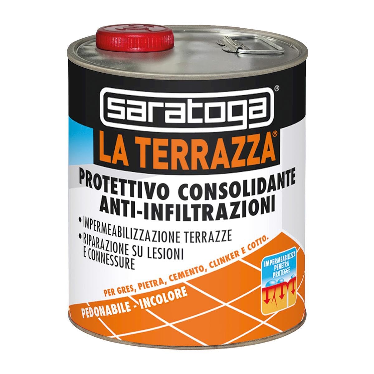 API Impermeabilizzante liquido LA TERRAZZA (2,5 Litri)