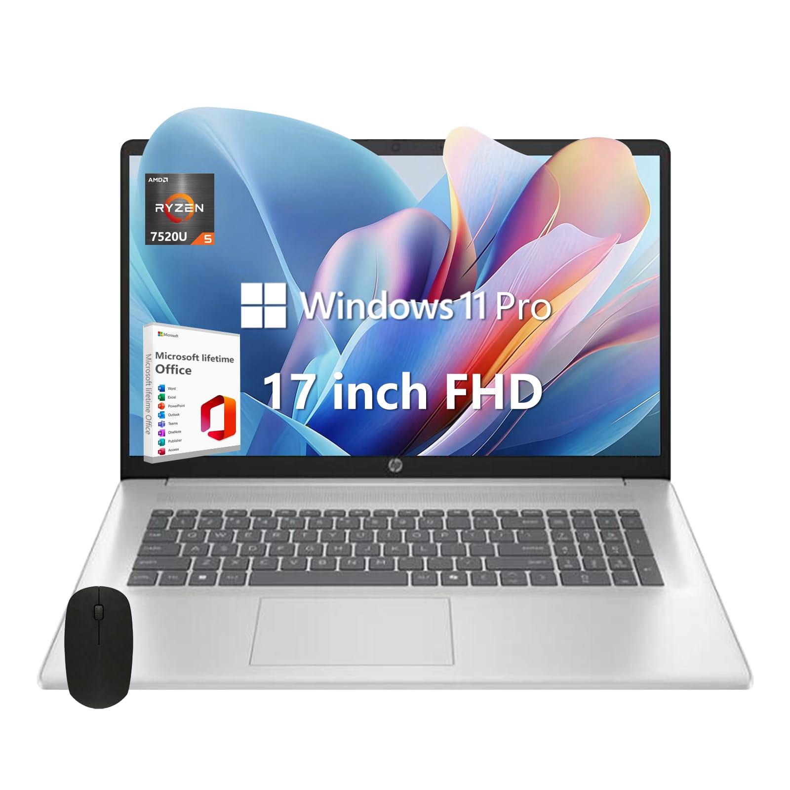 HP 17 Laptop Ryzen 5
