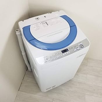 SHARP - シャープ　SHARP　全自動洗濯機　洗濯機７．０ｋｇ／穴なし槽ES-GE7E-W Amazon | シャープ(SHARP) 全自動洗濯機 7kg ES-GV7H-P 穴なし槽