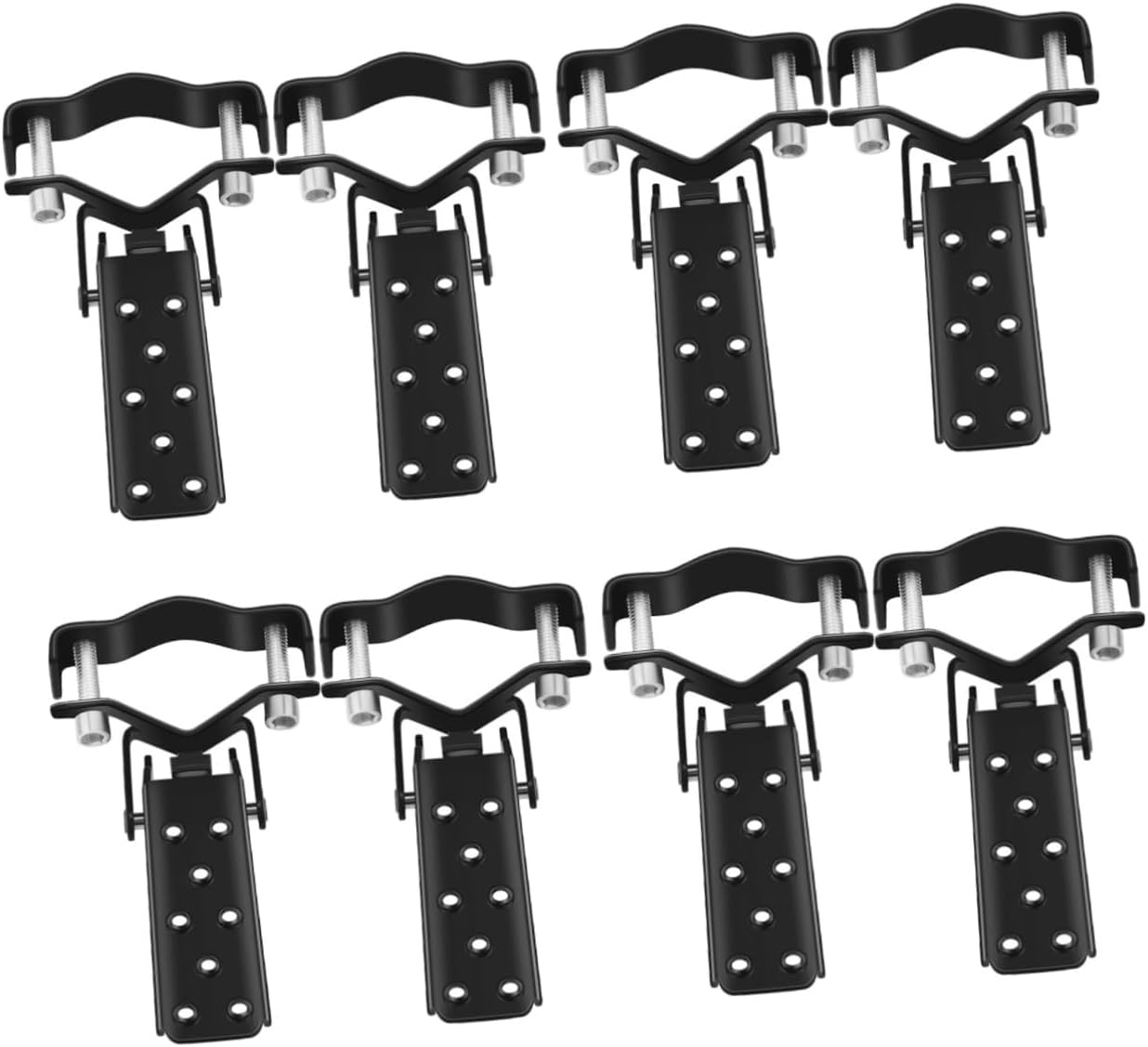 Alipis 4pairs Folding Bike Seat Pegs Footrest Accessories for Comfortable Riding for Outdoor Enthusiasts High-strength Non-