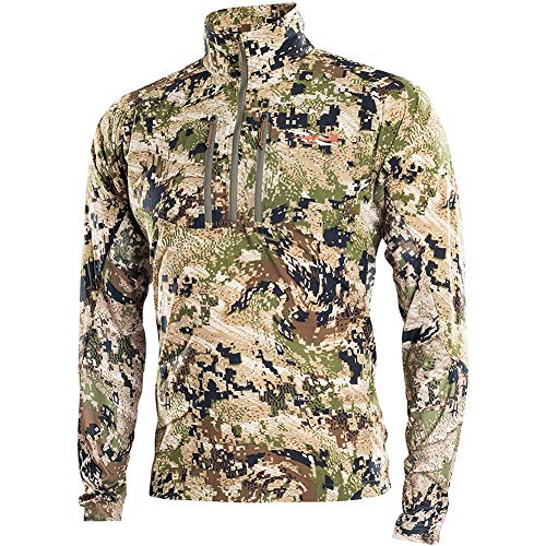 SITKA Gear Men's Ascent Quick-Drying UPF-Protected Hunting Shirt, Optifade Subalpine, Medium