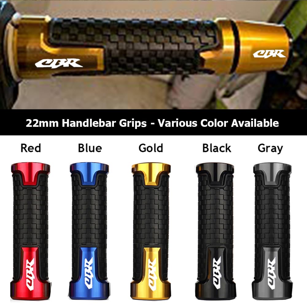 7/8" 22Mm Motorcycle Handlebar Grip For Honda CBR60F CBR125R CBR150R