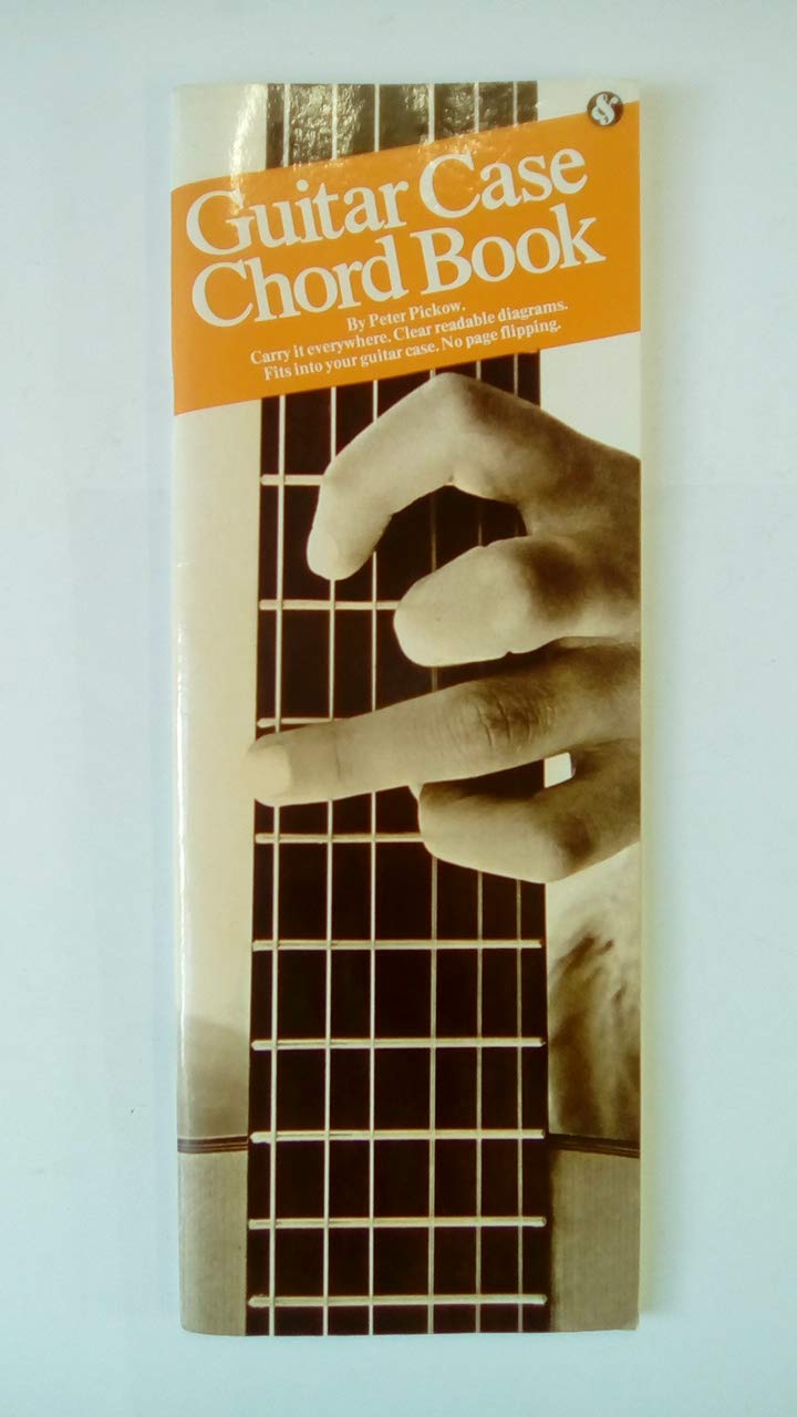Guitar Case Chord Book by P. Pickow PAPERBACK 9780860015512