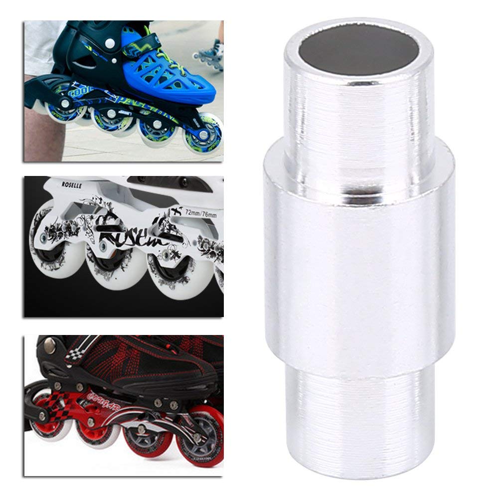 Separadores de cojinetes de ruedas de aluminio 8 mm 6 mm para patines 10 unidades