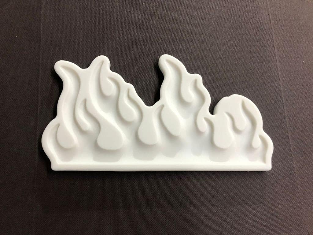 Cake Decor Silicone Fire Border Fondant Marzipan Mould