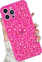Vista 78 de KANGHAR - Funda para teléfono celular para iPhone 7/8/SE 2020, diseño de leopardo, funda protectora de TPU resistente - Negro